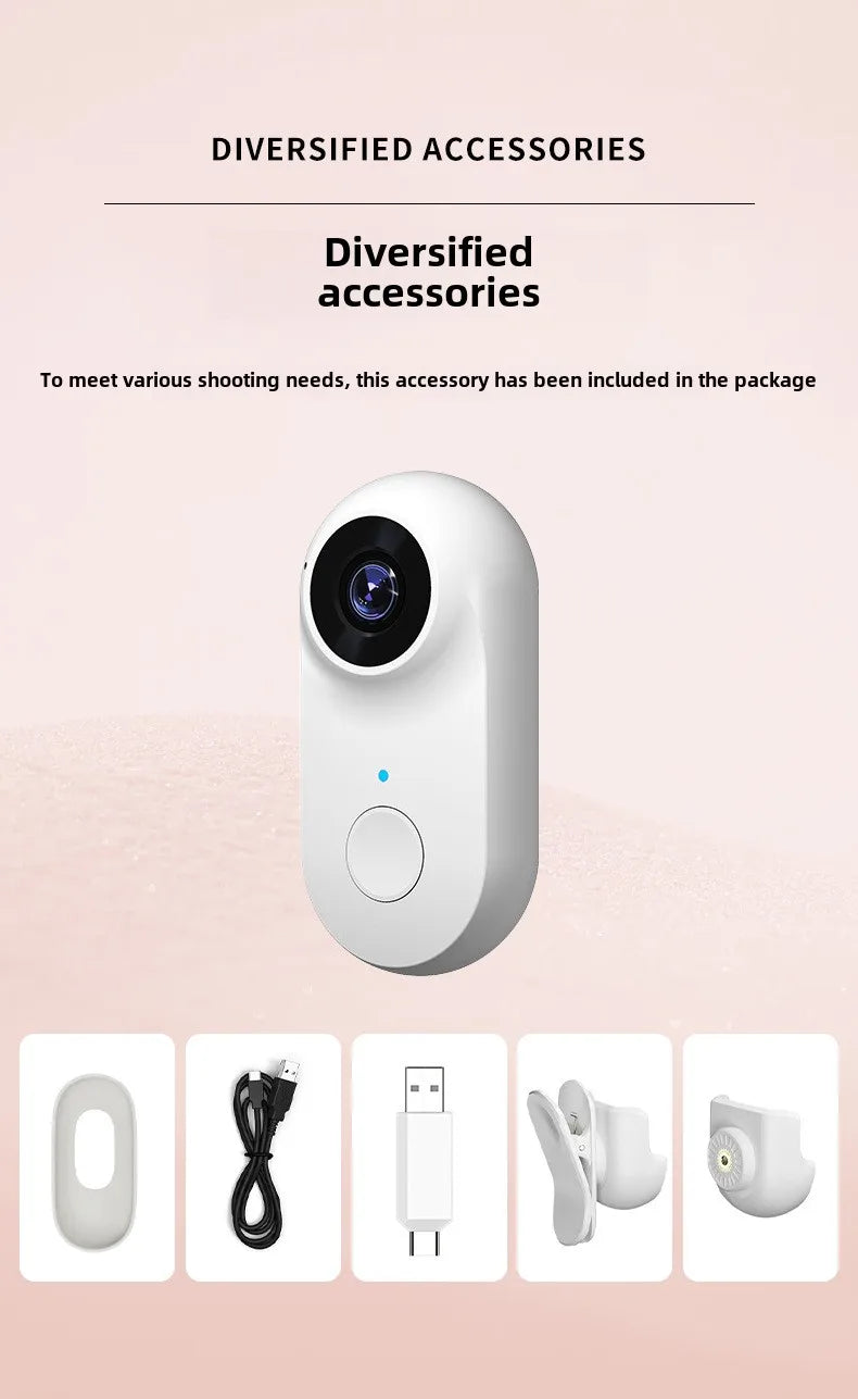 Pet Collar Camera HD 1080P WIFI