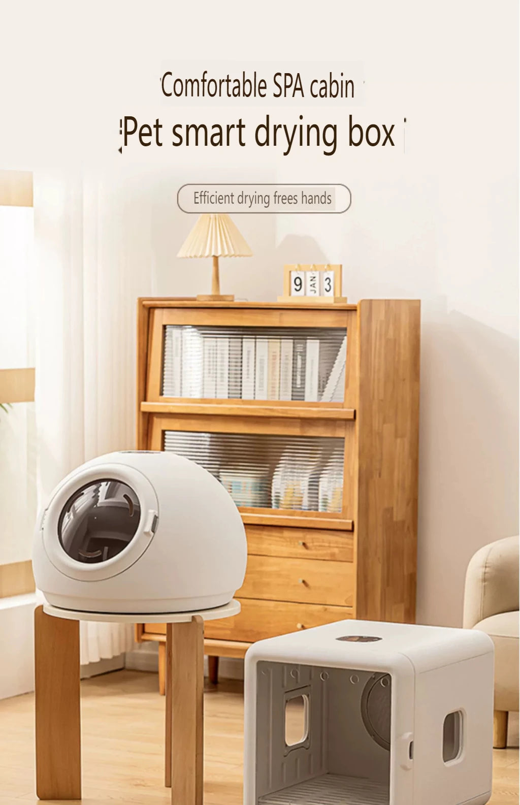 Smart Pet Drying Box Dog and Cat