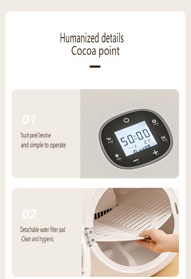 Smart Pet Drying Box Dog and Cat