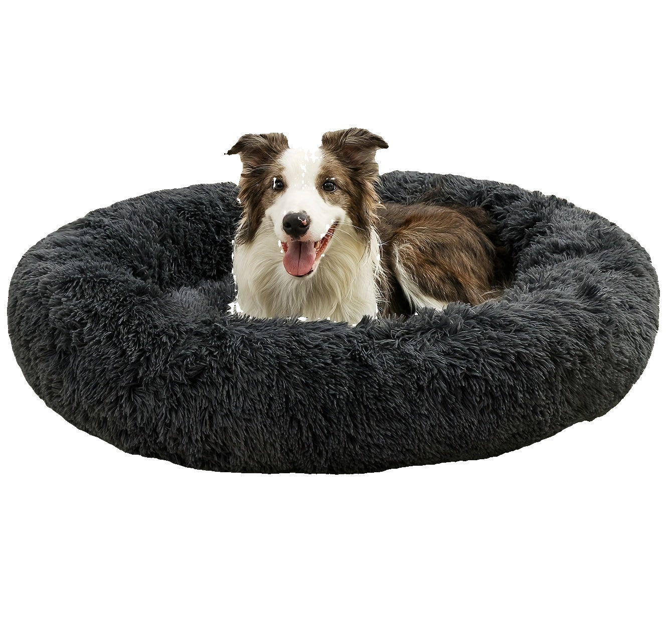 Cozy Fluffy Plush Pet Bed