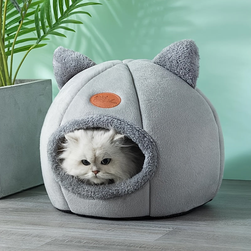 Cozy Kitty Cave Pet Bed