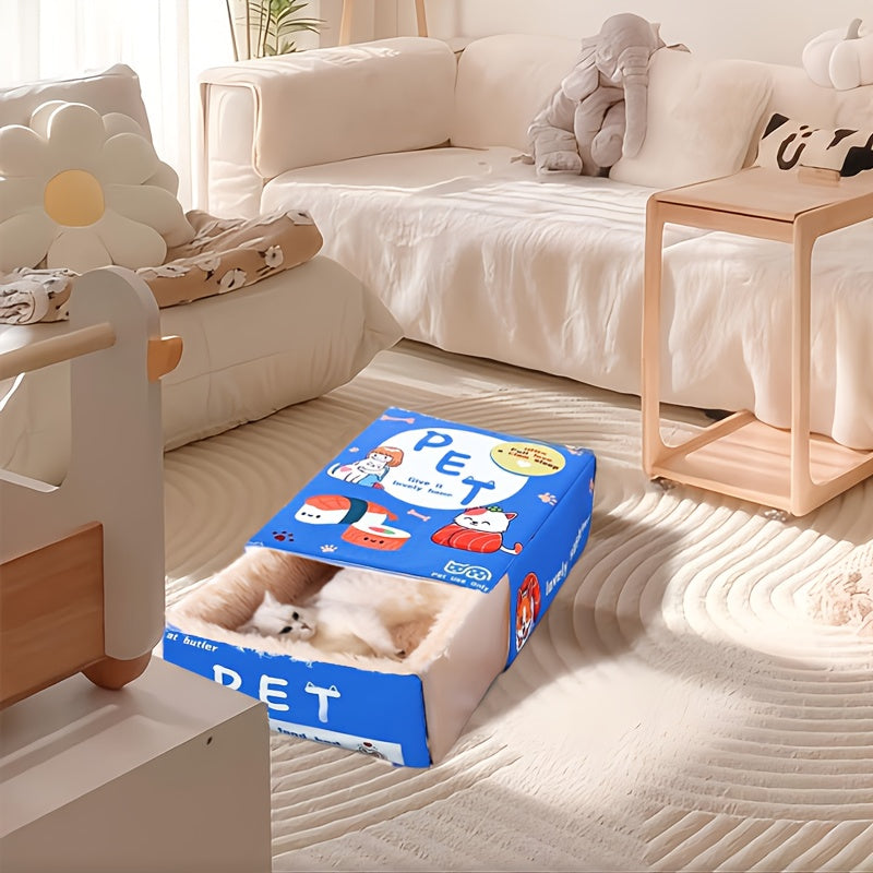 Cat Bed Snack Box Design