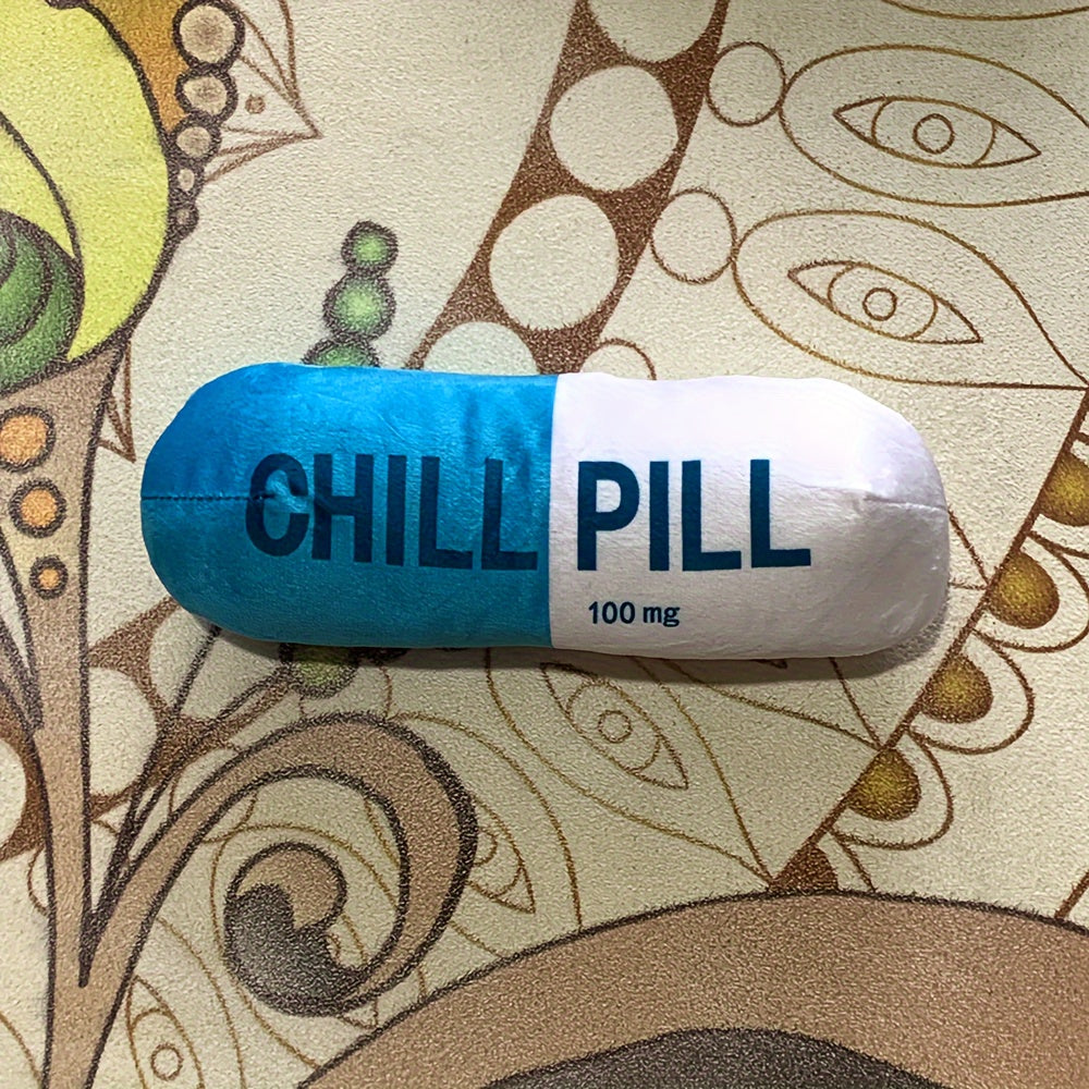 Pet Toy Soft Chill Pill