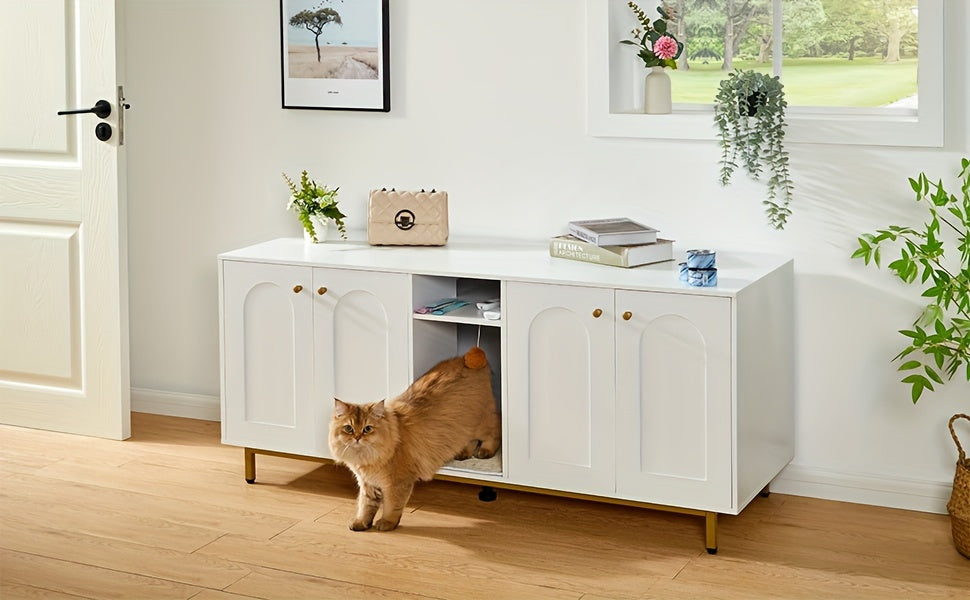 Cat Litter Box Enclosure Furniture