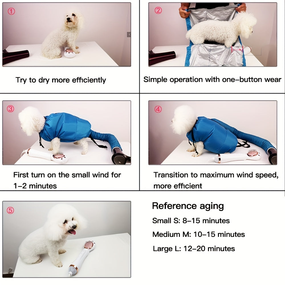 Dog Hair Dryer Blow Bag