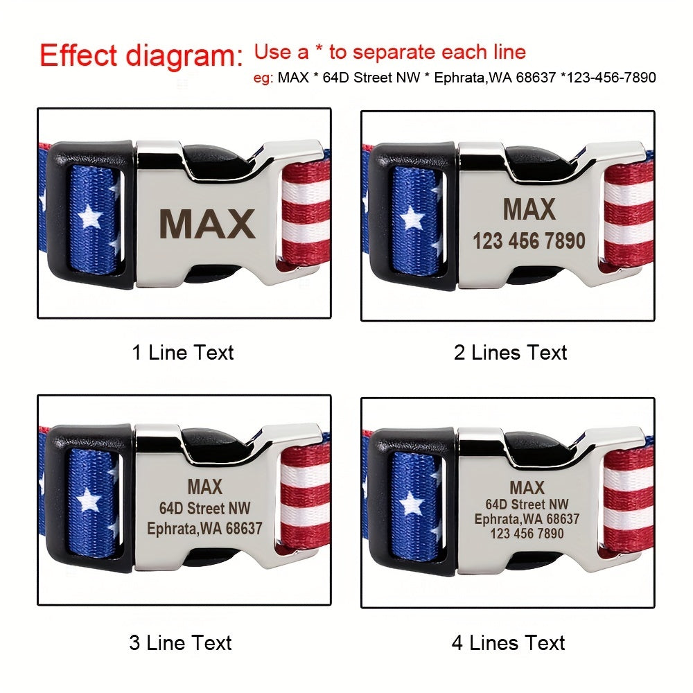 American Flag Collar